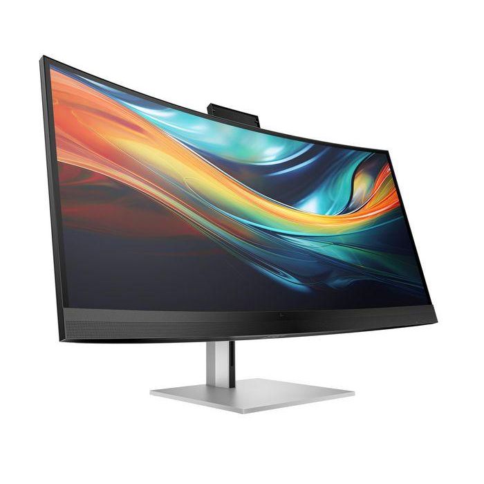 HP 740pm Series 7 Pro Monitor Curvo Ultrawide 39.7" 5K2K con Webcam 4K Integrada y Micrófonos Cancelación Ruido 1
