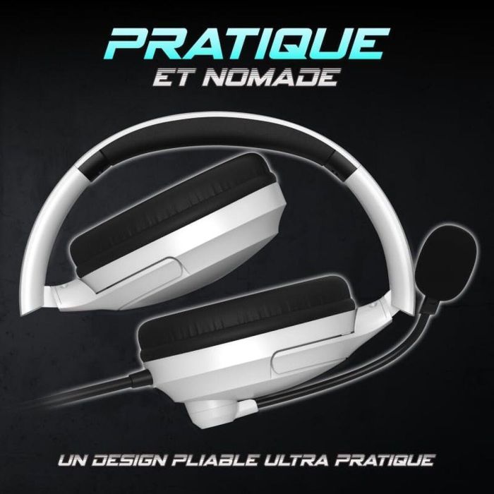 Auriculares con Micrófono Spirit of Gamer Pro H4 Blanco 3