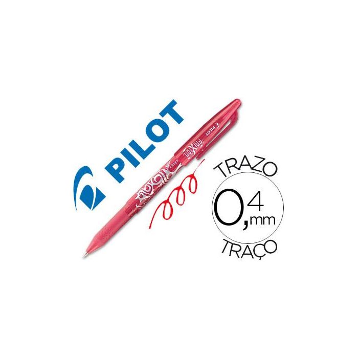 Boligrafo Pilot Frixion Borrable Rojo 12 unidades