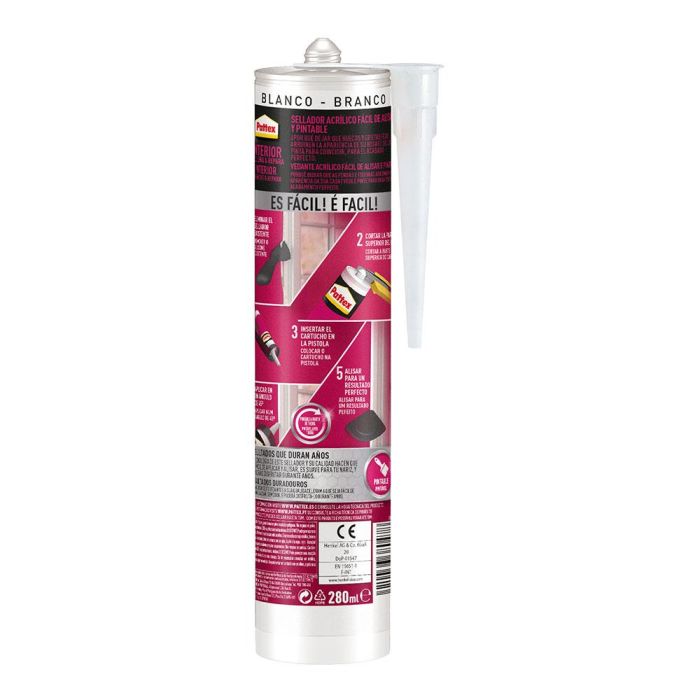 Pattex Interior blanca 280 ml 1