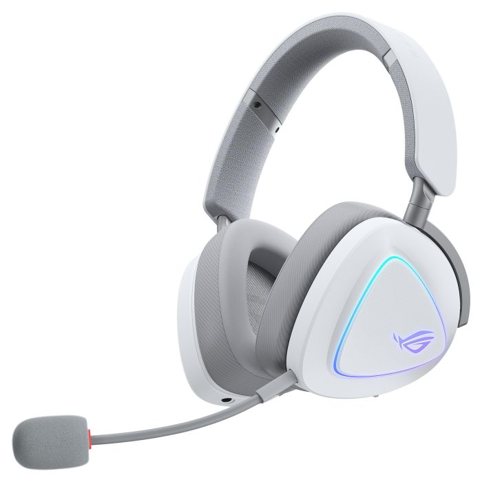 ASUS ROG Delta II Auriculares Inalámbricos y Alámbricos Blanco Compatibilidad Multiplataforma USB-C Bluetooth Juego 8