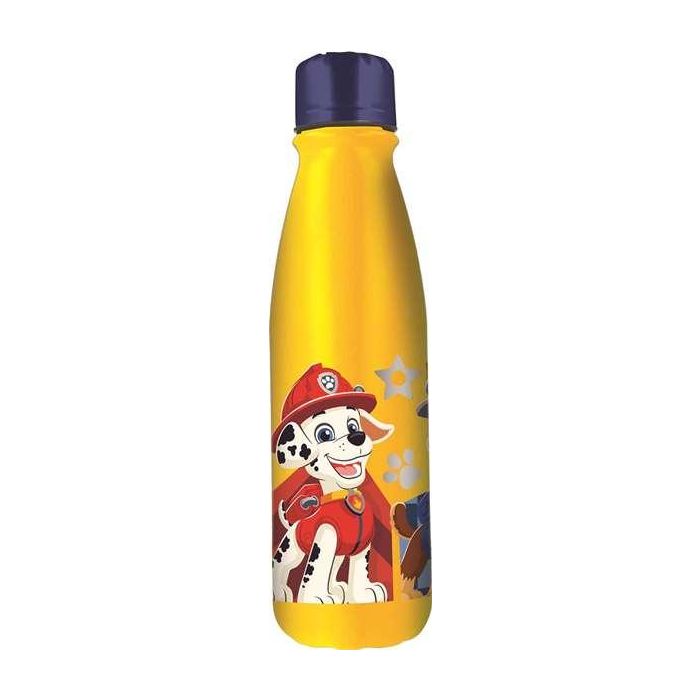 Botella aluminio infantil paw patrol boy rescue pups 600 ml Botella aluminio infantil paw patrol boy rescue pups 600 ml