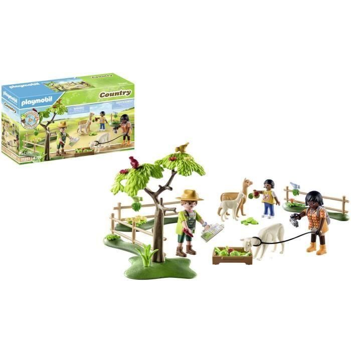 PlayMobil - 71251 - Country La Ferme - Randoners and Alpacas 5