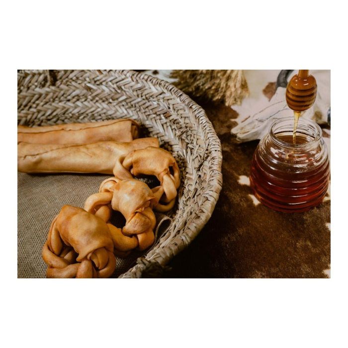Snack para Perros Gloria Snackys Rawhide Miel 12 cm Donut Trenzado 5 Snack para Perros Gloria Snackys Rawhide Miel 12 cm Donut Trenzado 5