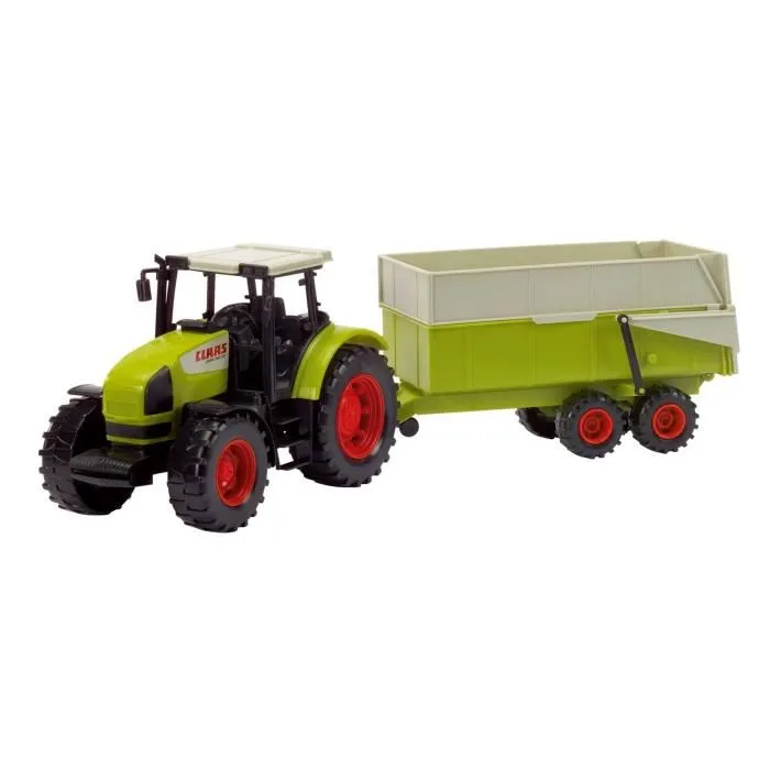 Dickie Toys Tractor con Remolque CLAAS 57cm 4