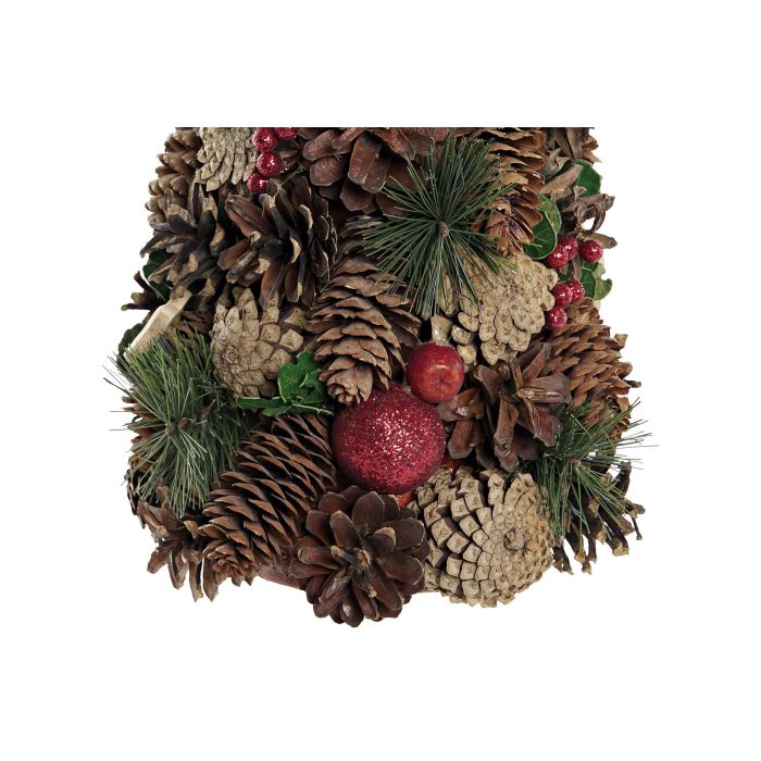 DKD Home Decor Cono de Navidad Tradicional Rojo Verde Piña Porexpan 21x45x21 cm 1 DKD Home Decor Cono de Navidad Tradicional Rojo Verde Piña Porexpan 21x45x21 cm 1