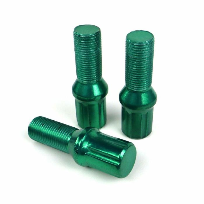 Set Tuercas OMP 27 mm Verde 20 uds M12 x 1,25 4