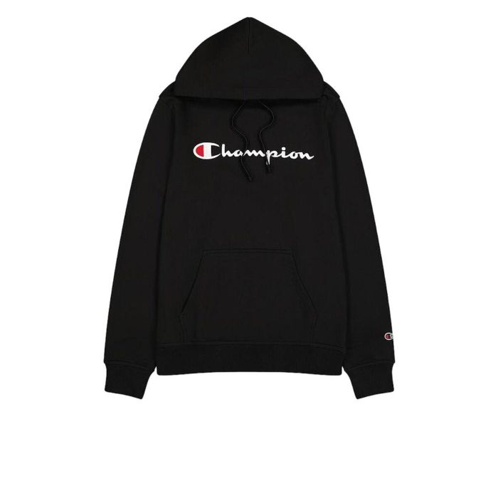 Sudadera con Capucha Hombre Champion HOODED SWEATSHIRT 220253 NBK Negro 0 Sudadera con Capucha Hombre Champion HOODED SWEATSHIRT 220253 NBK Negro 0