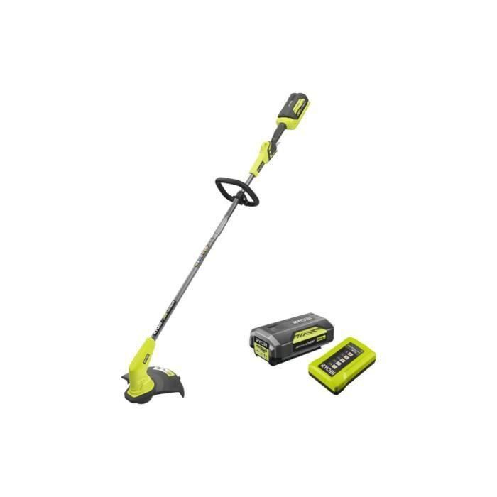 Recortadora de hilo inalámbrica RYOBI 36V Ø 28-33 cm - 1 batería 2.0 Ah Recortadora de hilo inalámbrica RYOBI 36V Ø 28-33 cm - 1 batería 2.0 Ah