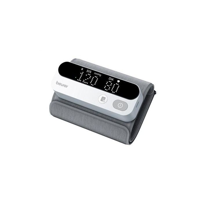 Tensiómetro de Brazo Beurer Bluetooth® con Brazalete Integrado - Mide Presión Arterial y Pulso, Conexión App HealthManager pro Tensiómetro de Brazo Beurer Bluetooth® con Brazalete Integrado - Mide Presión Arterial y Pulso, Conexión App HealthManager pro