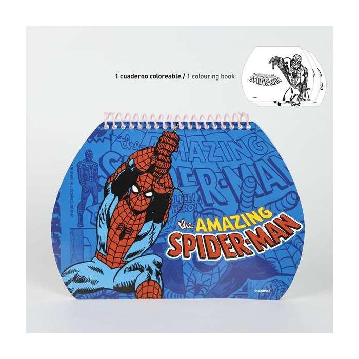 Set papelería coloreable maletín marvel 23.0 x 20.0 x 4.0 cm 3