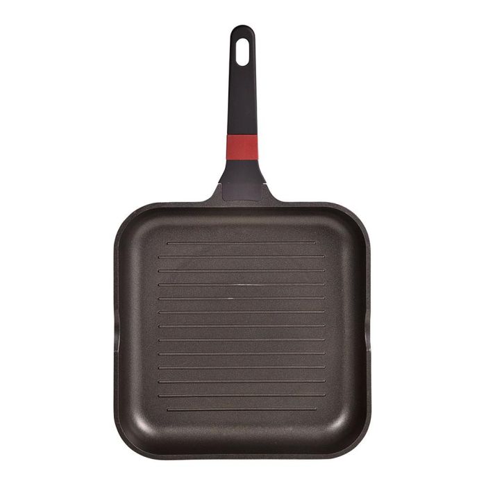 Sarten asador aluminio fundido, inducción, denia experto 28 x 28 x 4,5 cm 2 Sarten asador aluminio fundido, inducción, denia experto 28 x 28 x 4,5 cm 2