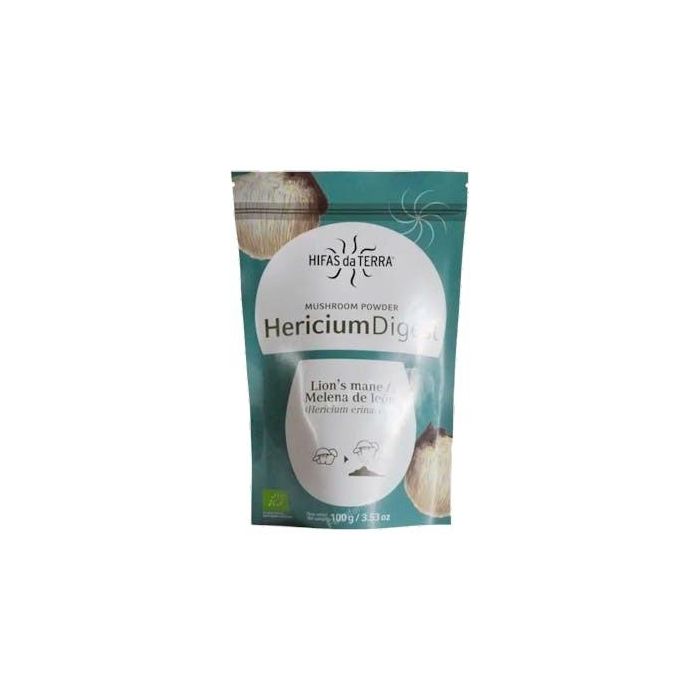 HIFAS DA TERRA Hericium Digest 100Gr Melena de León Polvo Ecológico