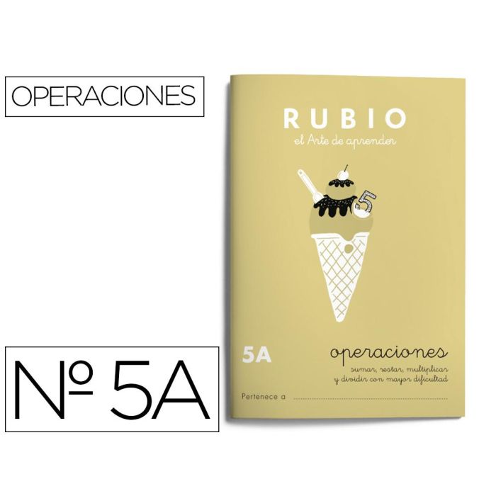 Cuaderno Rubio Problemas Nº 5A 10 unidades