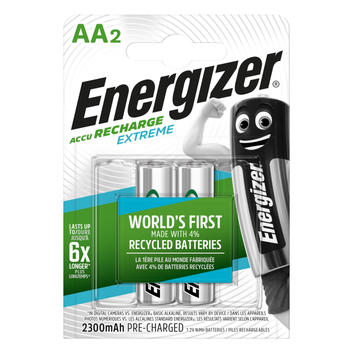 Energizer Extreme 2300 Mah Hr6 Bl2 ENE300624500 Energizer Extreme 2300 Mah Hr6 Bl2 ENE300624500