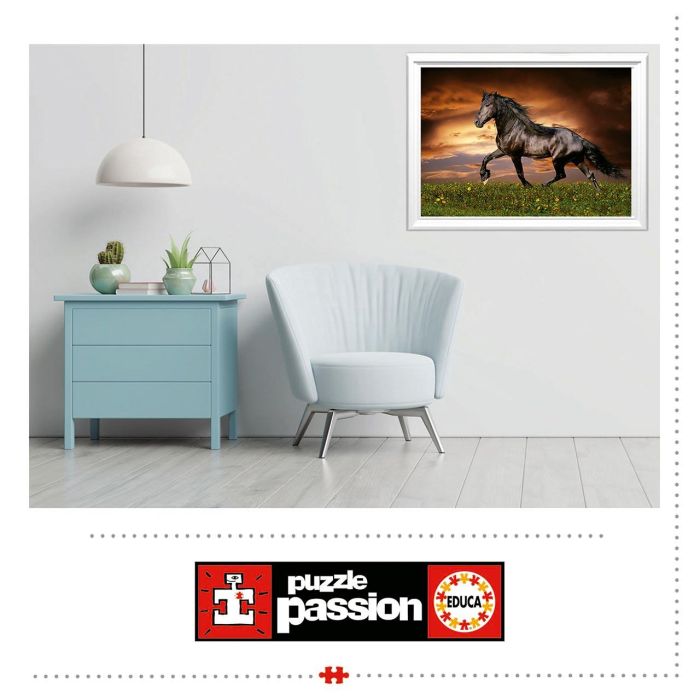 Educa Puzzle 1000 Caballo Al Trote 19555 68 x 48 cm Cartón Reciclado 4 Educa Puzzle 1000 Caballo Al Trote 19555 68 x 48 cm Cartón Reciclado 4