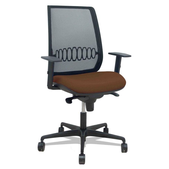 Silla de Oficina Alares P&C 0B68R65 Marrón oscuro Silla de Oficina Alares P&C 0B68R65 Marrón oscuro