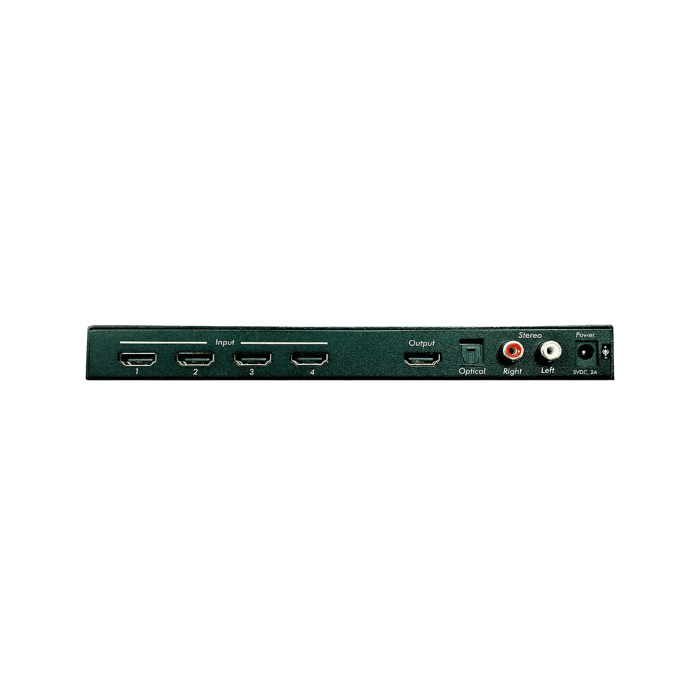 Selector Hdmi 4X1 4K/60 Con Extracción De Audio 5 Selector Hdmi 4X1 4K/60 Con Extracción De Audio 5