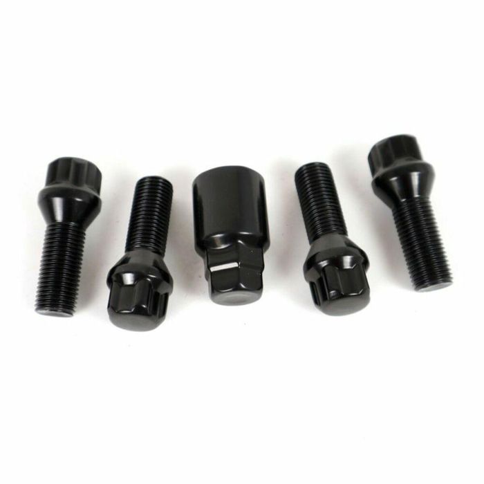 Tornillos Antirrobo OMP OMPS09811201 M12 x 1,25 4 uds Negro 3 Tornillos Antirrobo OMP OMPS09811201 M12 x 1,25 4 uds Negro 3
