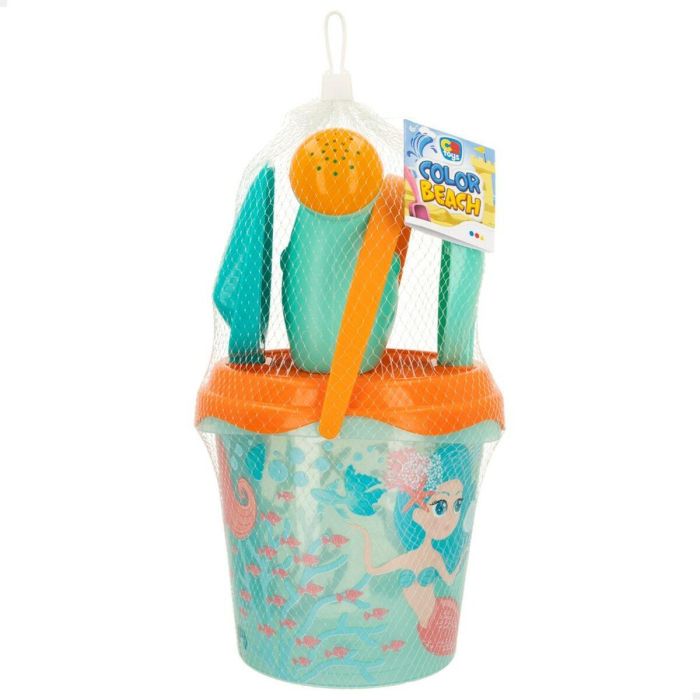 Set de Juguetes de Playa Colorbaby Polipropileno (16 Unidades) 1 Set de Juguetes de Playa Colorbaby Polipropileno (16 Unidades) 1