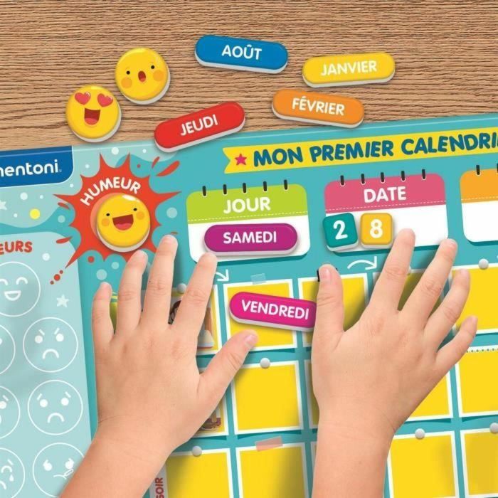 Calendario Clementoni Magnético 70 piezas 1 Calendario Clementoni Magnético 70 piezas 1