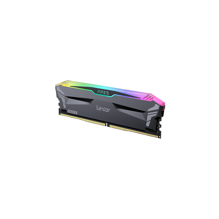 Lexar Memoria Ares Ddr5 32Gb (2X16Gb) 6800 Cl34 1.4V Heatsink Rgb Dual Pack Black LD5U16G68C34LA-RGD 2