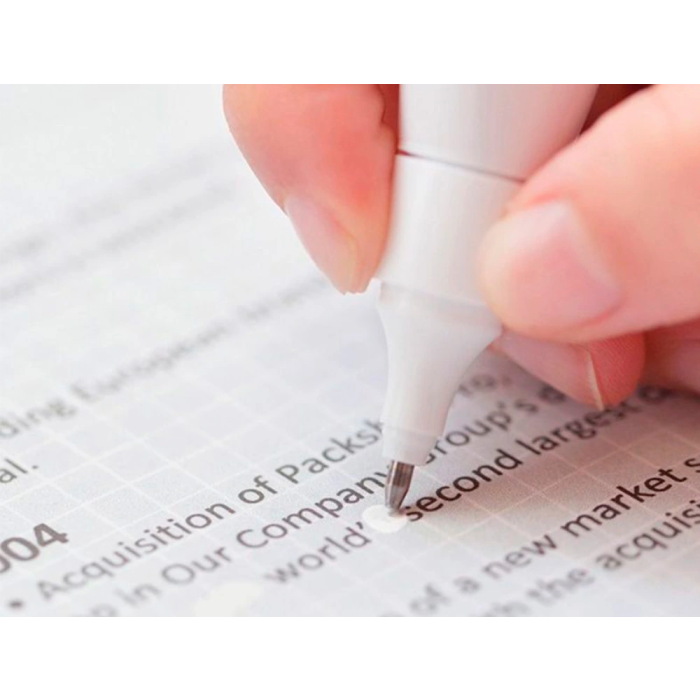 Tipp-ex corrector lapiz shake'n squeeze con punta metalica 8 ml 1