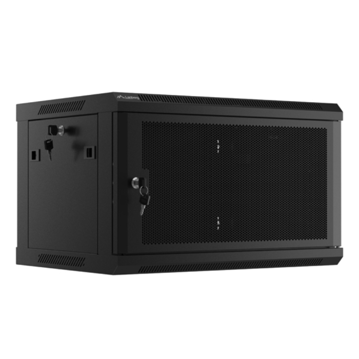 Lanberg WF01-6406-23B Armario Rack 6U Bastidor de Pared 60kg IP20 con Bloqueo de Teclado Negro Lanberg WF01-6406-23B Armario Rack 6U Bastidor de Pared 60kg IP20 con Bloqueo de Teclado Negro