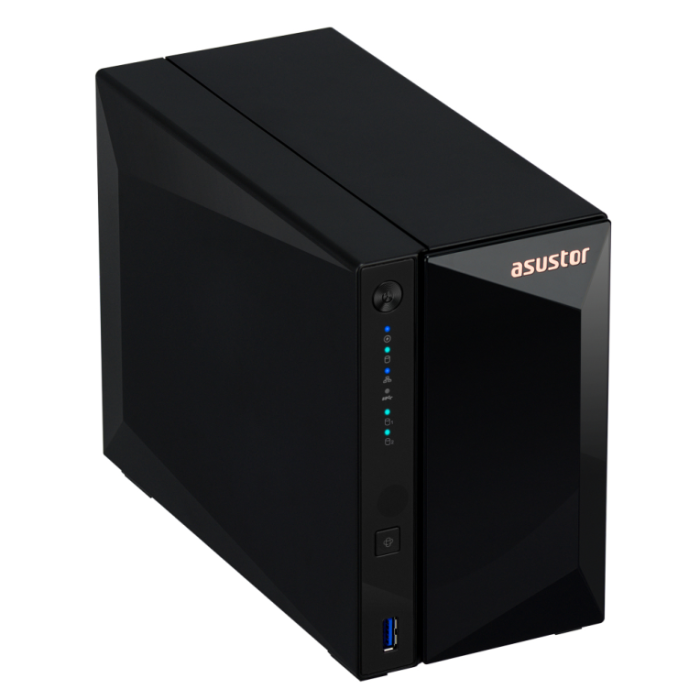 ASUSTOR AS3302T v2 NAS Drivestor 2 Pro Gen2 2 Bahías 2.5 Gigabit Ethernet 2GB DDR4 RAM 4K Transcoding Btrfs Negro 1 ASUSTOR AS3302T v2 NAS Drivestor 2 Pro Gen2 2 Bahías 2.5 Gigabit Ethernet 2GB DDR4 RAM 4K Transcoding Btrfs Negro 1
