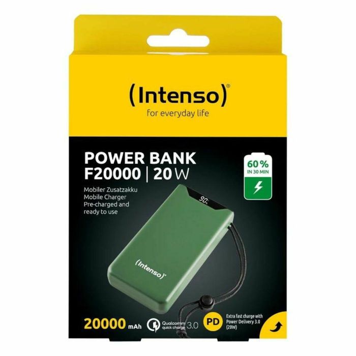 Batería para Portátil INTENSO 7332057 Verde 20000 mAh 4 Batería para Portátil INTENSO 7332057 Verde 20000 mAh 4