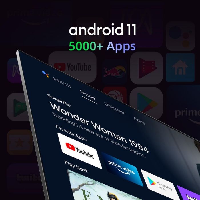 Chiq U50QM8V TV QLED Google TV 50" (127cm) UHD 4K Smart TV Negro 4