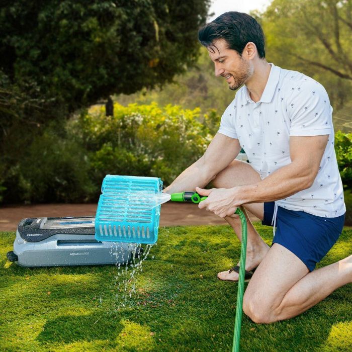 Cecotec Limpiafondos automático piscina Conga PoolDroid Flotante solar inalámbrico negro 6