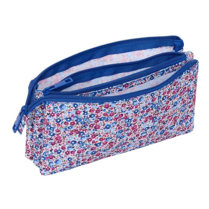 Portatodo Nait Nait Flores coimbra azul Azul 22 x 12 x 3 cm 2