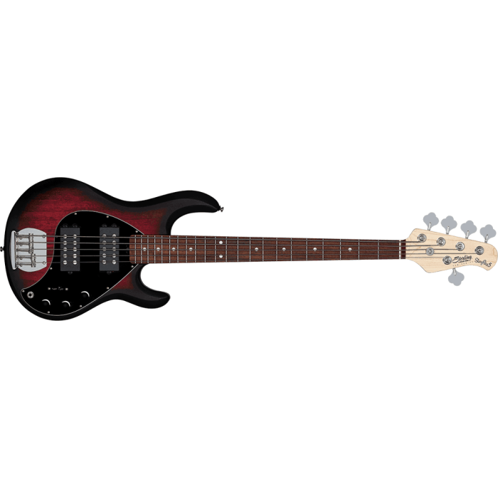Bajo Eléctrico Stingray Ray5 Hh M/R - Ruby Red Burst Satin 4 Bajo Eléctrico Stingray Ray5 Hh M/R - Ruby Red Burst Satin 4