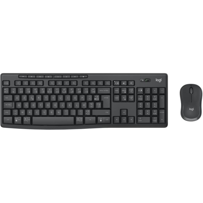 Teclado y Ratón Inalámbrico Logitech MK370 Azerty Francés Gris Grafito 0 Teclado y Ratón Inalámbrico Logitech MK370 Azerty Francés Gris Grafito 0