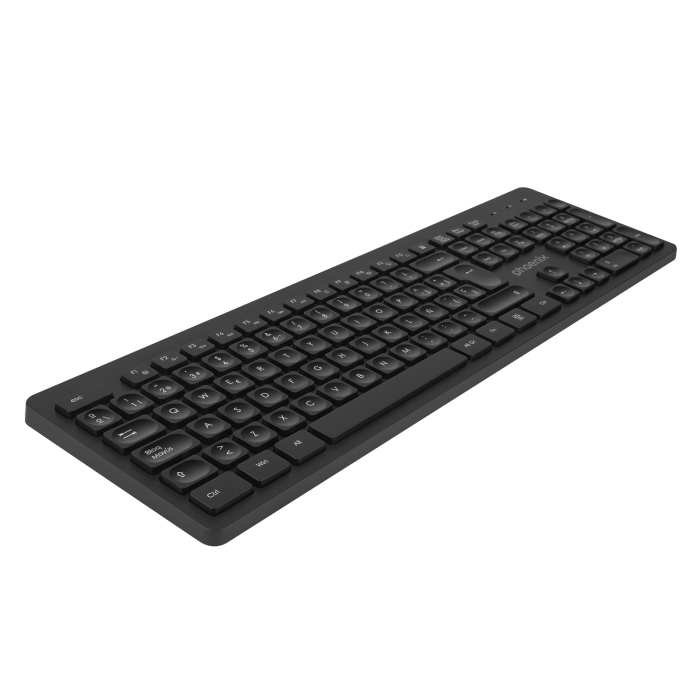Teclado Inalambrico Qwerty Phoenix K200 Negro 2 Teclado Inalambrico Qwerty Phoenix K200 Negro 2