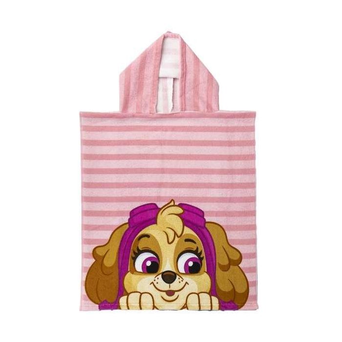 Poncho microfibra paw patrol skye 50.0 x 115.0 cm