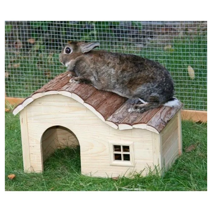 Kerbl Casa para roedores Naturaleza Techo curvo 40 x 25 x 25 cm KER4018653827581 2