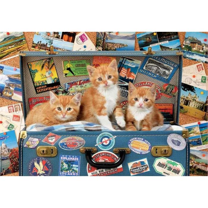 Puzzle 200 gatitos viajeros 3 Puzzle 200 gatitos viajeros 3