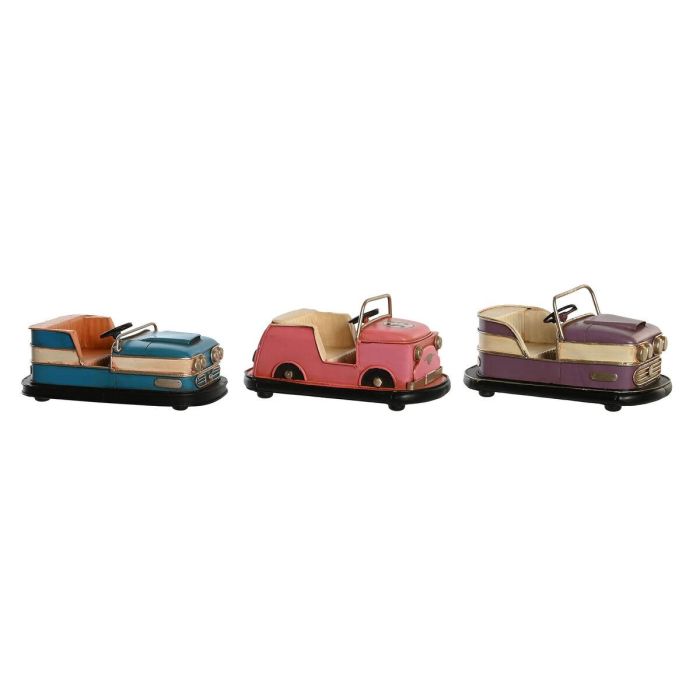 Vehiculo Decoracion Vintage DKD Home Decor Rosa Azul 11 x 9.5 x 19.5 cm (3 Unidades) Vehiculo Decoracion Vintage DKD Home Decor Rosa Azul 11 x 9.5 x 19.5 cm (3 Unidades)