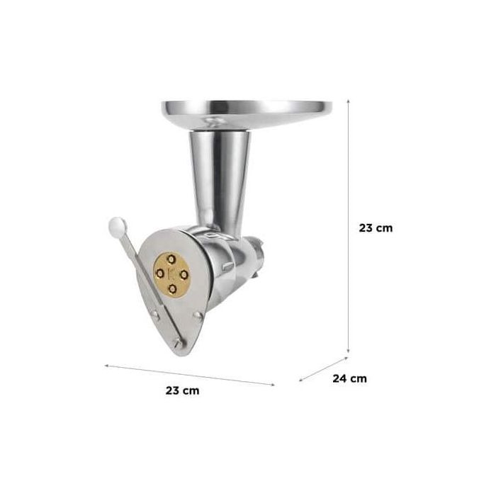 Kenwood KAX92.A0ME Máquina para Pasta Fresca de Aluminio y Acero Inoxidable, Prensa para Amasadora Lavable 2 Kenwood KAX92.A0ME Máquina para Pasta Fresca de Aluminio y Acero Inoxidable, Prensa para Amasadora Lavable 2