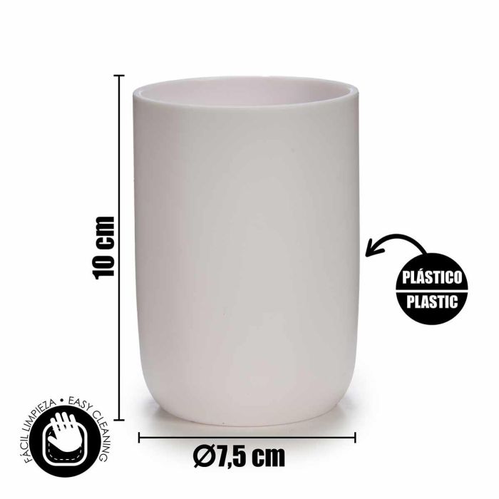 Set Baño Blanco Berilo 4 Piezas - Vaso, Espejo, Escobillero, Jabonera (6 Unidades) 4 Set Baño Blanco Berilo 4 Piezas - Vaso, Espejo, Escobillero, Jabonera (6 Unidades) 4