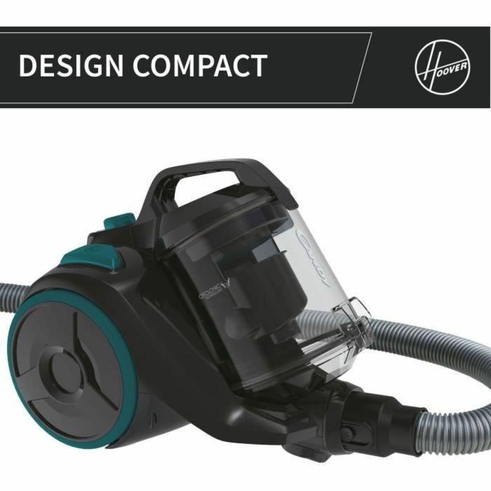 Candy CAF34HM Aspirador de Bidón Sin Bolsa, Potencia 800 W, Depósito 2.5 L, Filtro HEPA 13 Lavable, Nivel de Ruido 79 dBA 5
