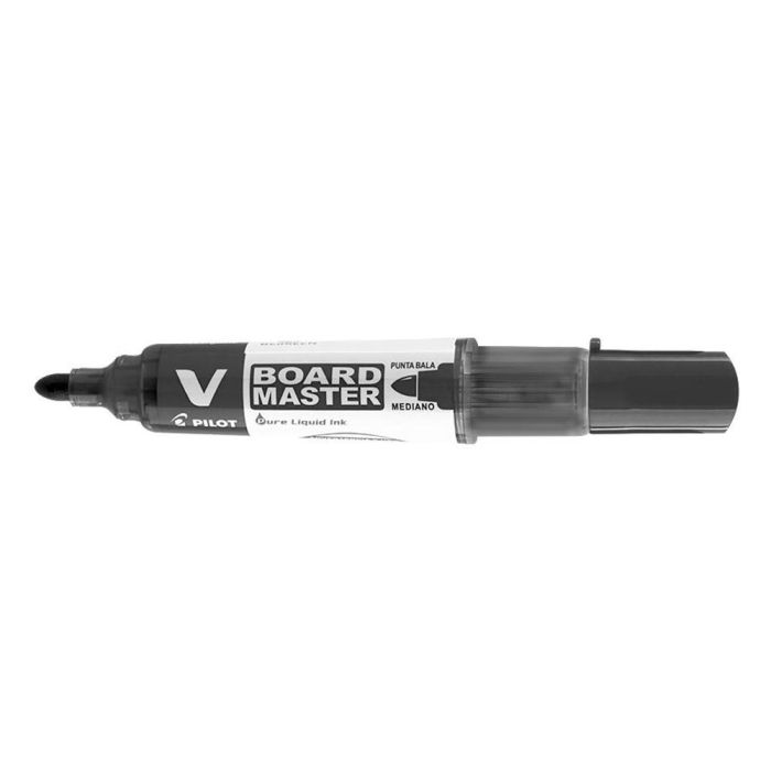 Rotulador Pilot V Board Master Pizarra blanca Recargable Negro (10 Unidades) 1