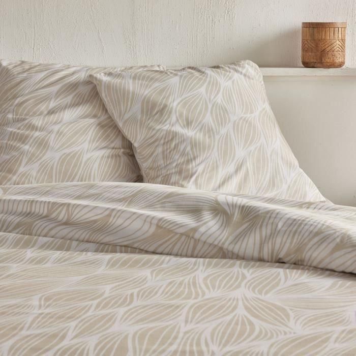 Juego de cama - TODAY Crazy - Estampado gráfico - 2 personas - 220 x 240 cm - Beige 1 Juego de cama - TODAY Crazy - Estampado gráfico - 2 personas - 220 x 240 cm - Beige 1