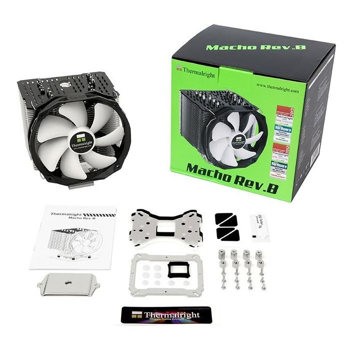 K Cooler Multi Socket Thermalright Macho Rev.B | FMx.AM3/4.115x.20xx TDP 280W 8