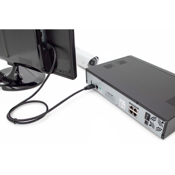 DIGITUS HDMI-Kabel A HighSpeed Ethernet St/St 2.0m schwarz 1