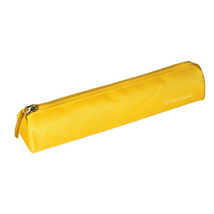 Estuche Portatodo Liderpapel Slim Cilindrico 220x45 mm Amarillo 4