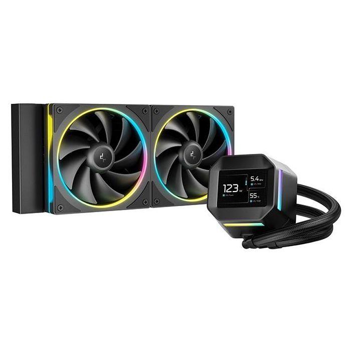 Deepcool LM240 Kit de Refrigeración Líquida 12 cm Negro