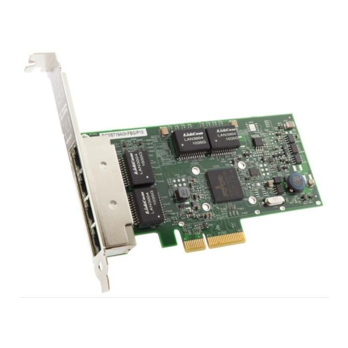 Broadcom BCM5719-4P - Tarjeta de Red PCIe de 4 Puertos Gigabit Ethernet 1GbE 1GBASE-T PCIe x4 Interna